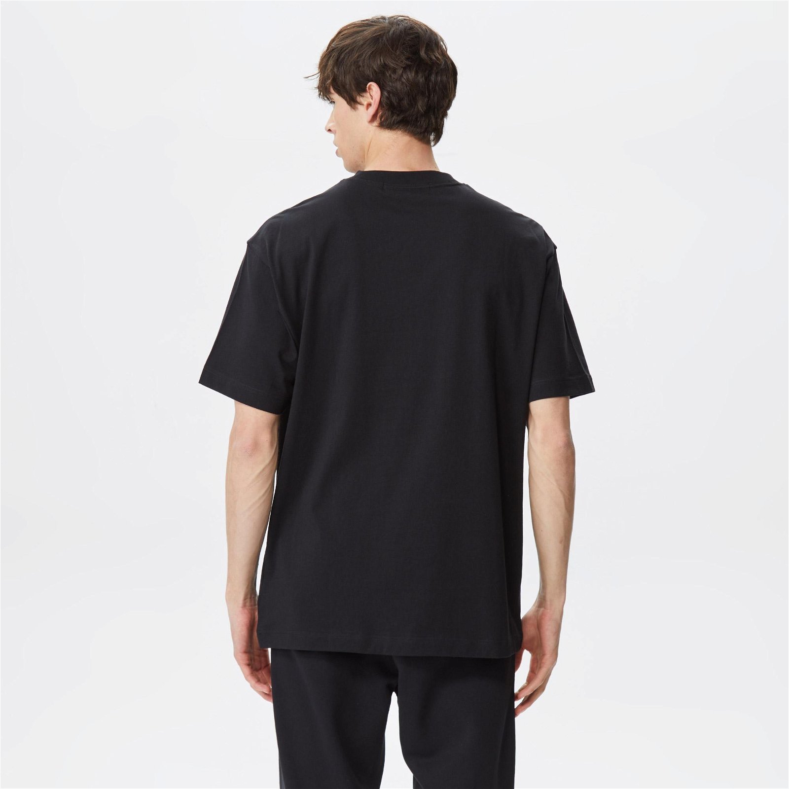 Calvin Klein Jeans Micro Monologo Modern Erkek Siyah T-Shirt