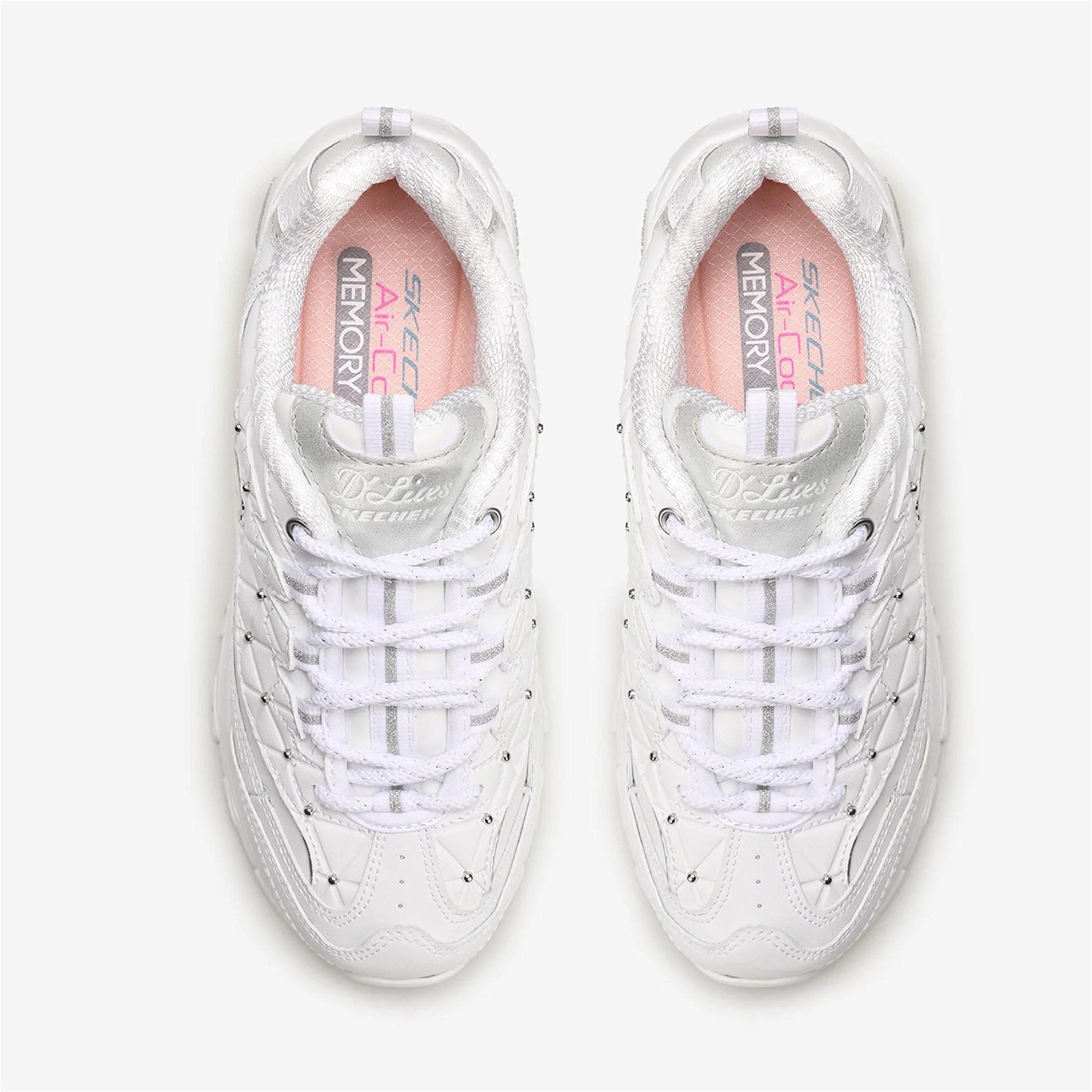 Skechers D'Lites - Glamour Feels Kadın Beyaz Spor Ayakkabı