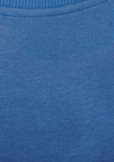  Mavi Bisiklet Yaka Mavi Basic Sweatshirt 1610198-70885