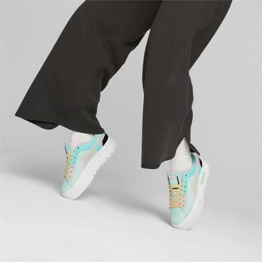  Puma Mayze Ut Pop Kadın Yeşil Spor Ayakkabı