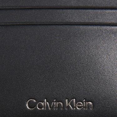  Calvin Klein Duo Stitch Cardholder 6Cc Erkek Siyah Cüzdan