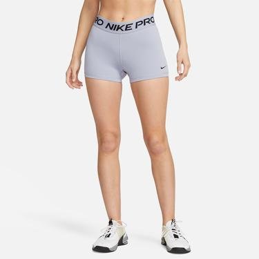  Nike Pro 365 Short 3 inç Kadın Gri Tayt