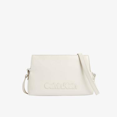  Calvin Klein Neat Crossbody Kadın Gri Omuz Çantası