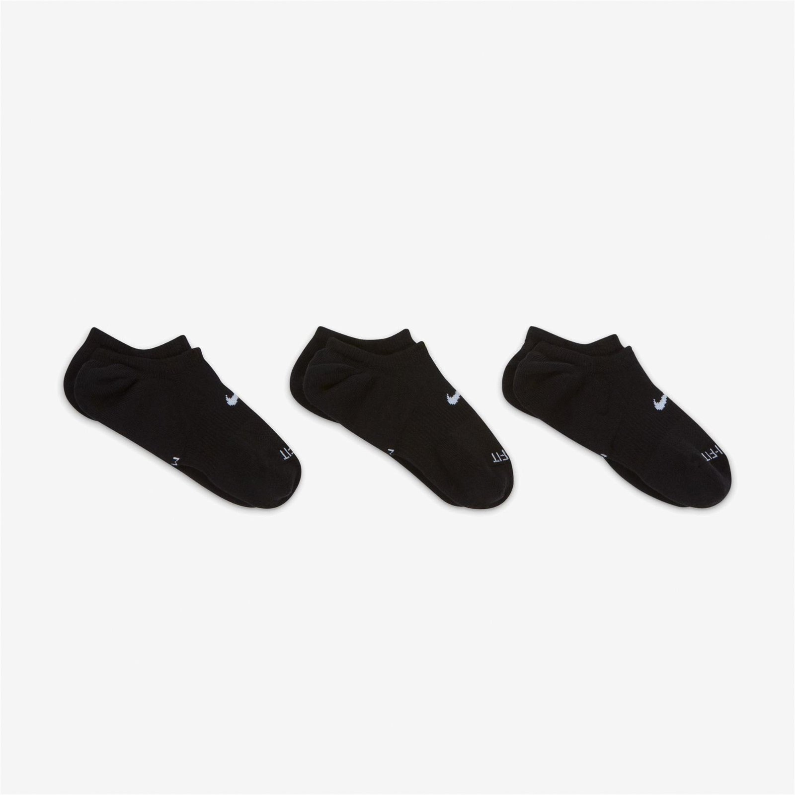 Nike Everyday Plus Cush Footie Unisex Siyah Çorap