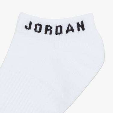  Jordan Everyday Cush Poly Ns 3'lü Unisex Beyaz Çorap
