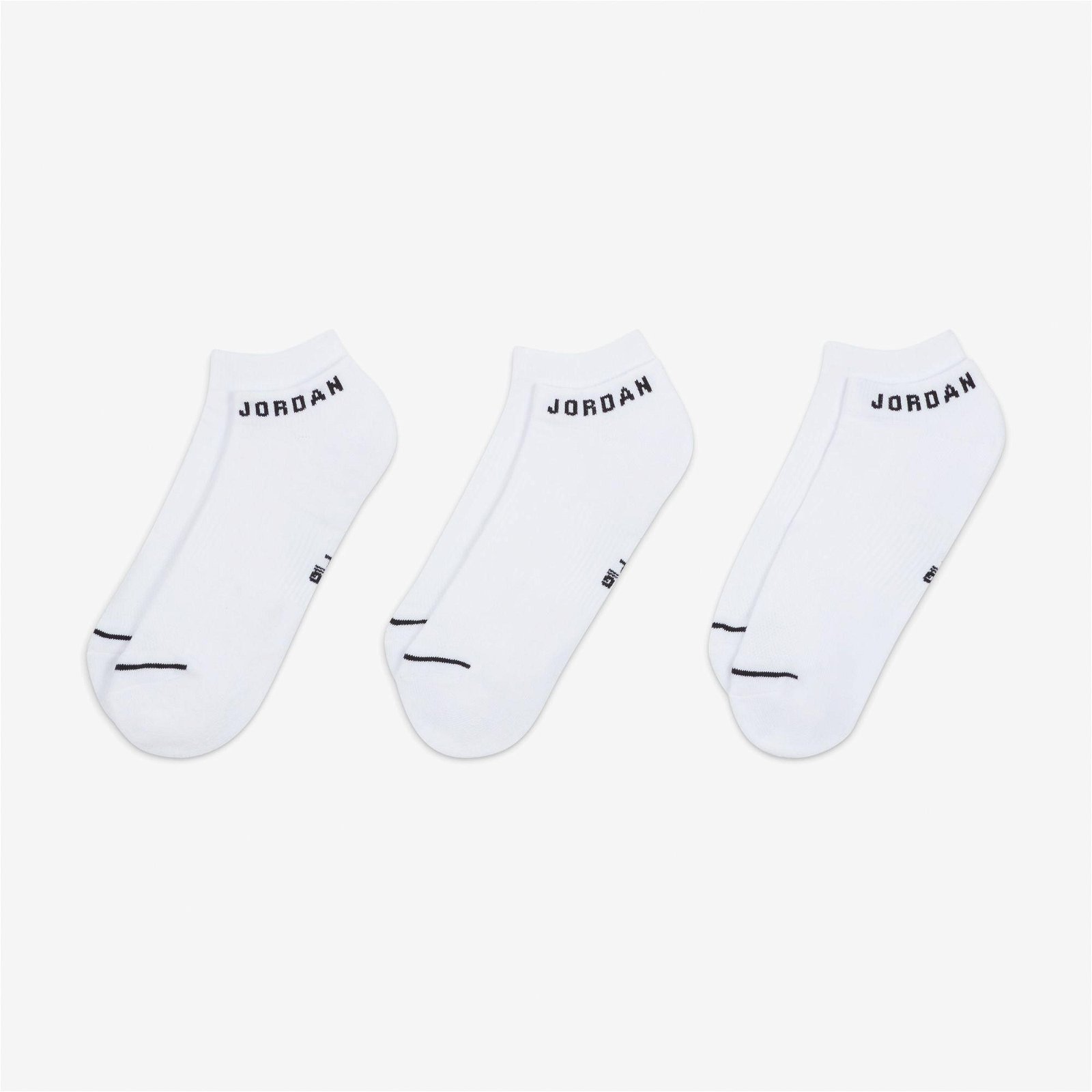 Jordan Everyday Cush Poly Ns 3'lü Unisex Beyaz Çorap