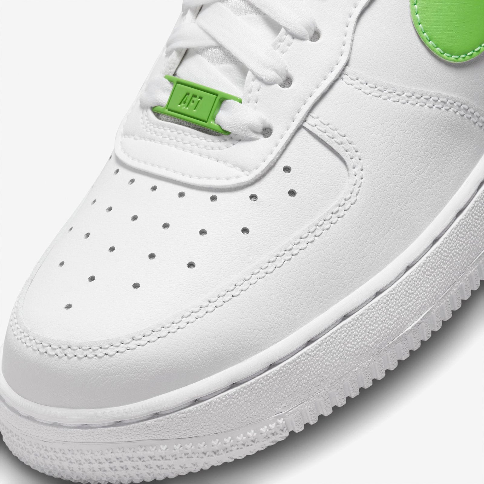 Nike Air Force 1 '07 Kadın Beyaz - Yeşil Spor Ayakkabı