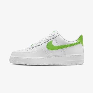  Nike Air Force 1 '07 Kadın Beyaz - Yeşil Spor Ayakkabı