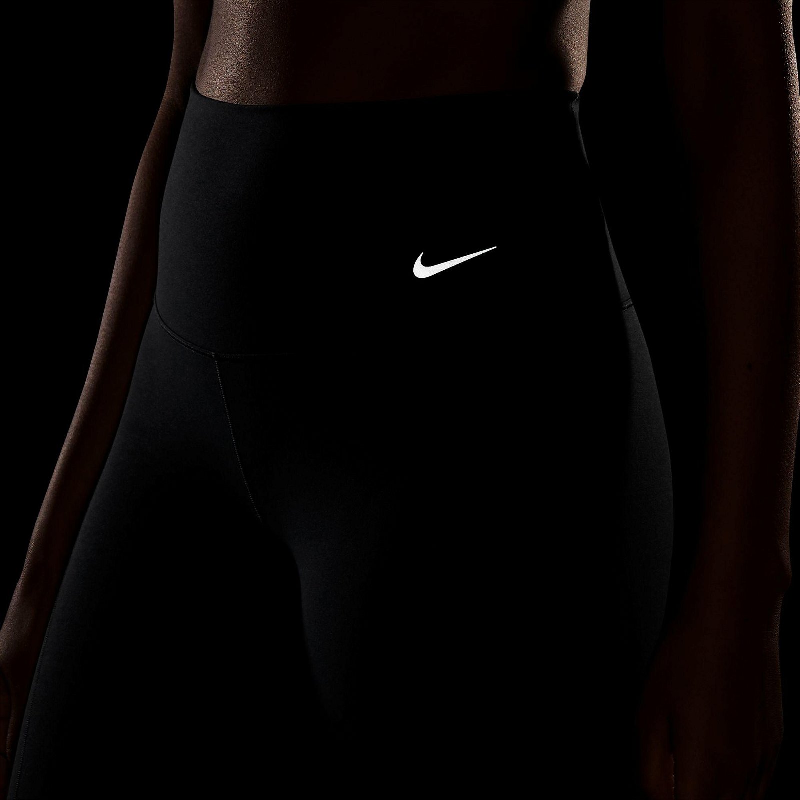 Nike Dri-FIT Zenvy High Rise 7/8 Kadın Siyah Tayt
