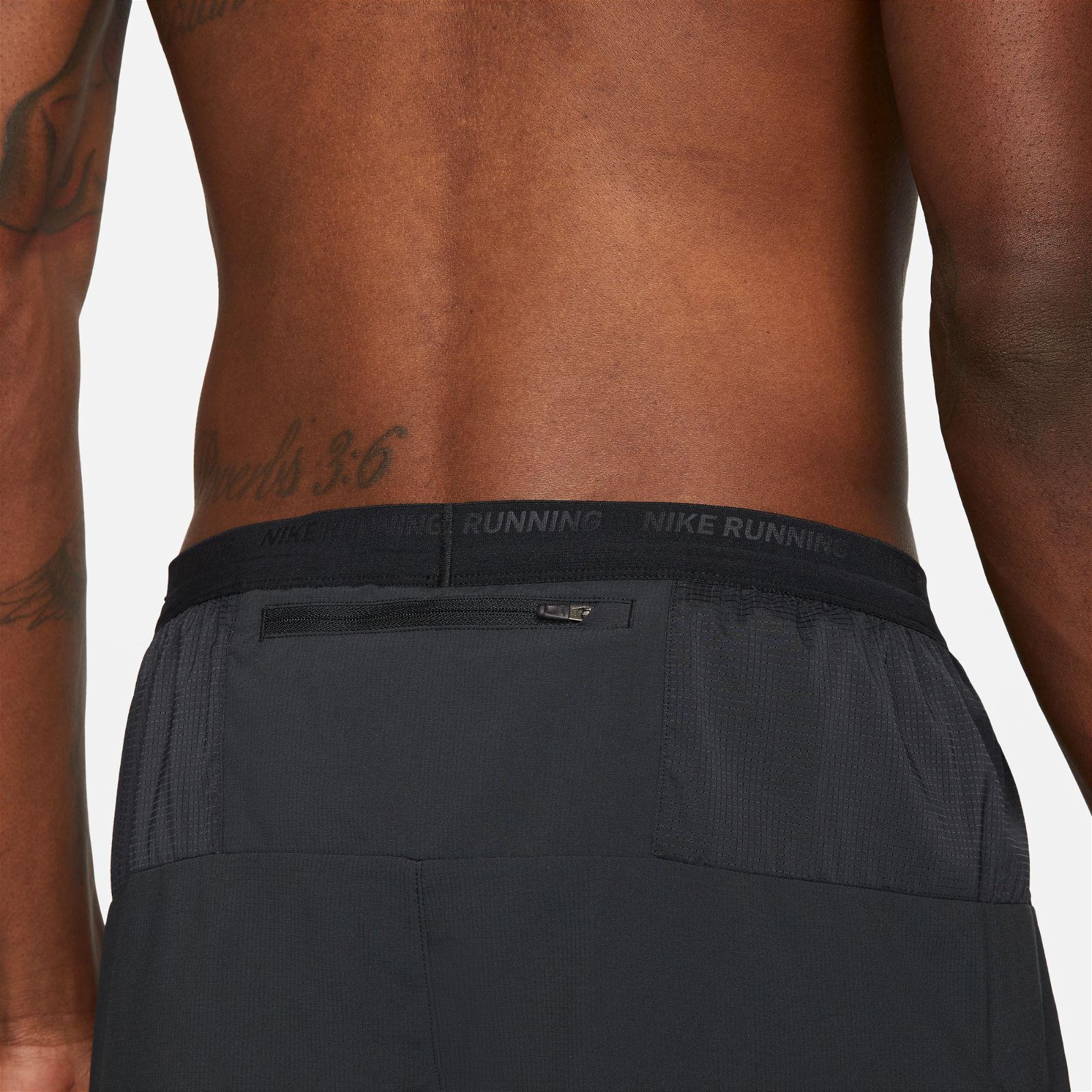 Nike Dri-Fit Stride 13cm Brief Erkek Siyah Şort