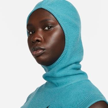  Nike Hoodie Vest Kadın Mavi Yelek