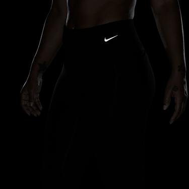  Nike Dri-Fit Fast Mid Rise 7/8 Kadın Siyah Tayt