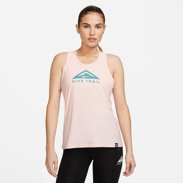  Nike Trail Dri-Fit Tank Kadın Pembe Kolsuz T-Shirt