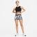 Nike Pro Dri-Fit Crop Tank Femme Kadın Gri Kolsuz T-Shirt