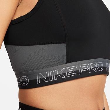  Nike Pro Dri-Fit Crop Tank Femme Kadın Siyah Kolsuz T-Shirt