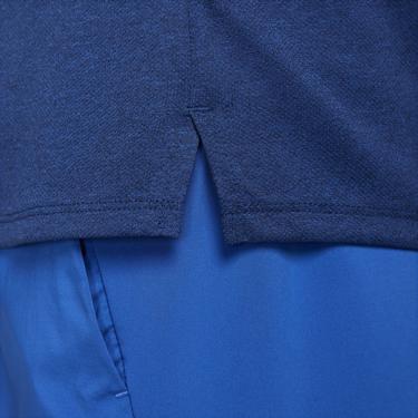  Nike Dri-Fit Miler Tank Erkek Lacivert Kolsuz T-Shirt