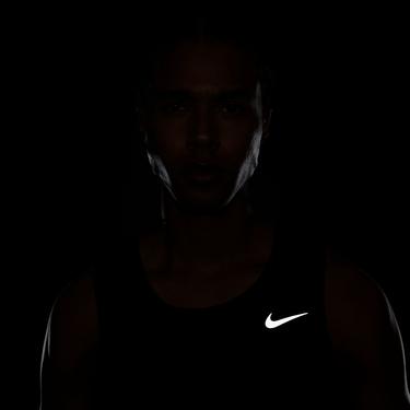  Nike Dri-Fit Miler Tank Erkek Lacivert Kolsuz T-Shirt