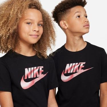  Nike Sportswear Core Brandmark 3 Çocuk Siyah T-Shirt