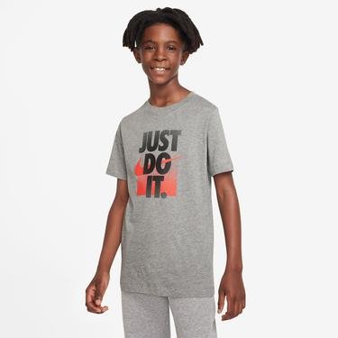  Nike Sportswear Core Brandmark 1 Çocuk Gri T-Shirt