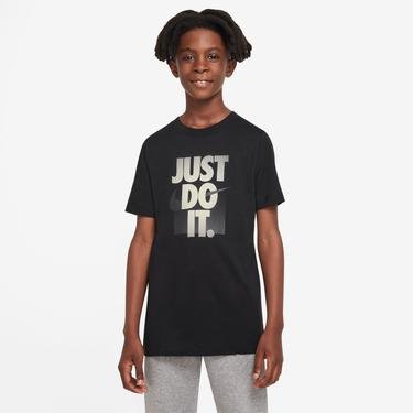  Nike Sportswear Core Brandmark 1 Çocuk Siyah T-Shirt