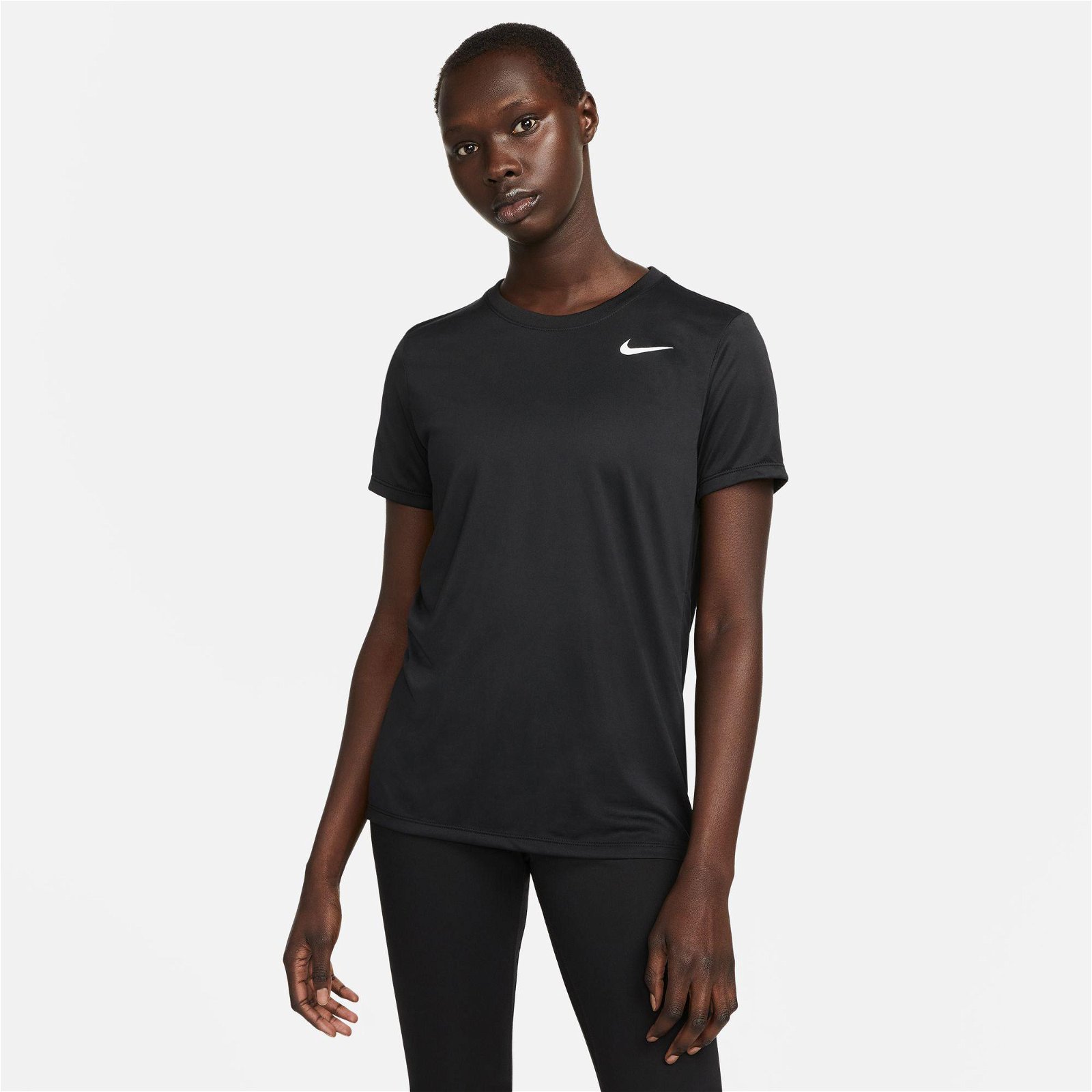 Nike Dri-Fit Legend Lbr Kadın Siyah T-Shirt