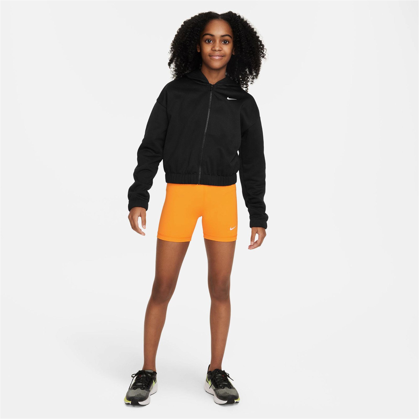 Nike Pro Dri-Fit 3 inç Short Çocuk Turuncu Tayt