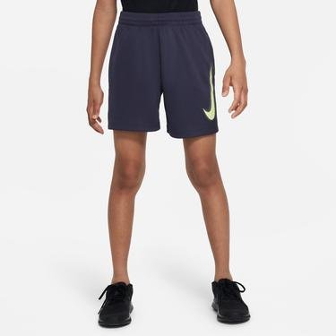  Nike Dri-Fit Multi+ Short Hbr Çocuk Gri Şort