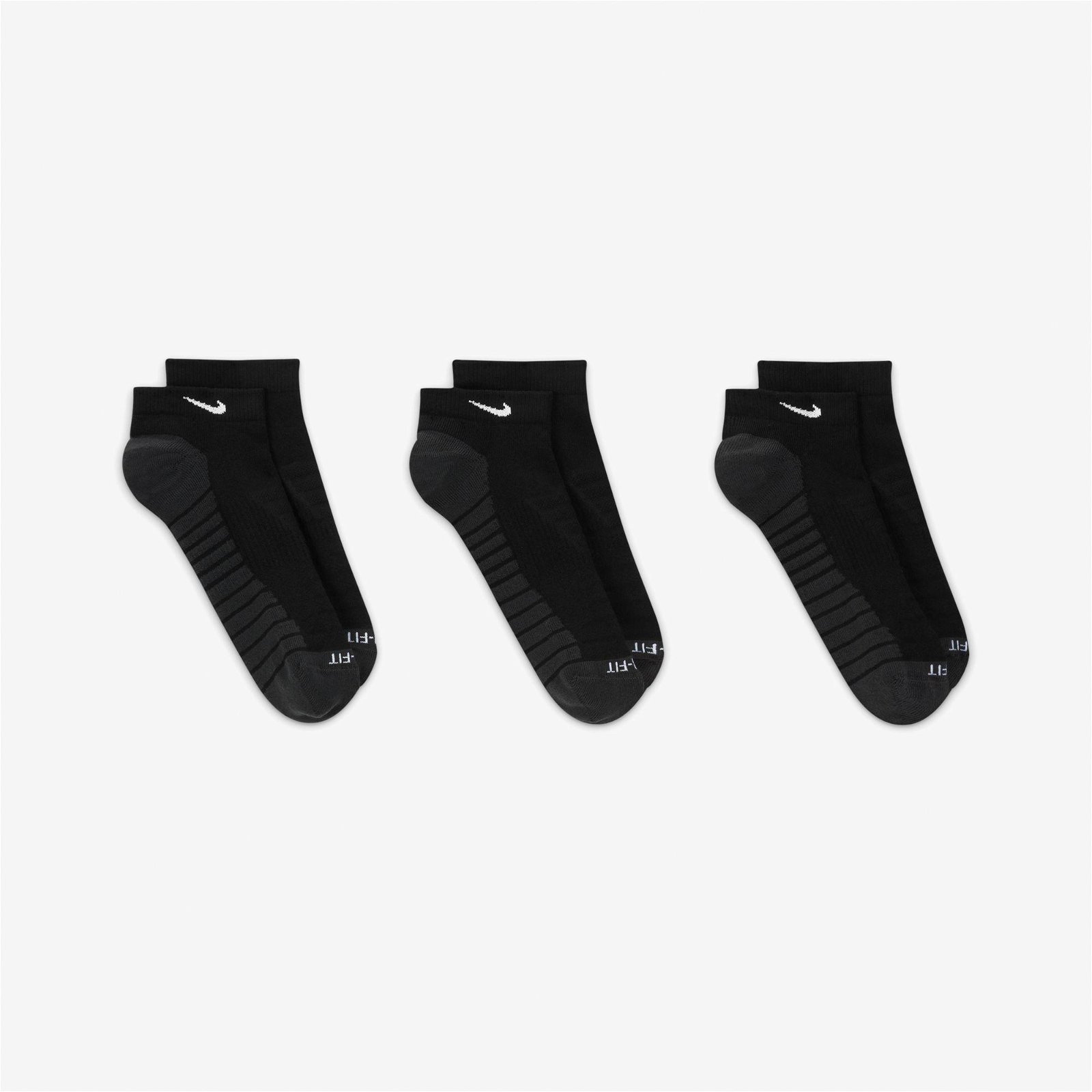 Nike Ed Max Cush Ns 3'lü Unisex Siyah Çorap