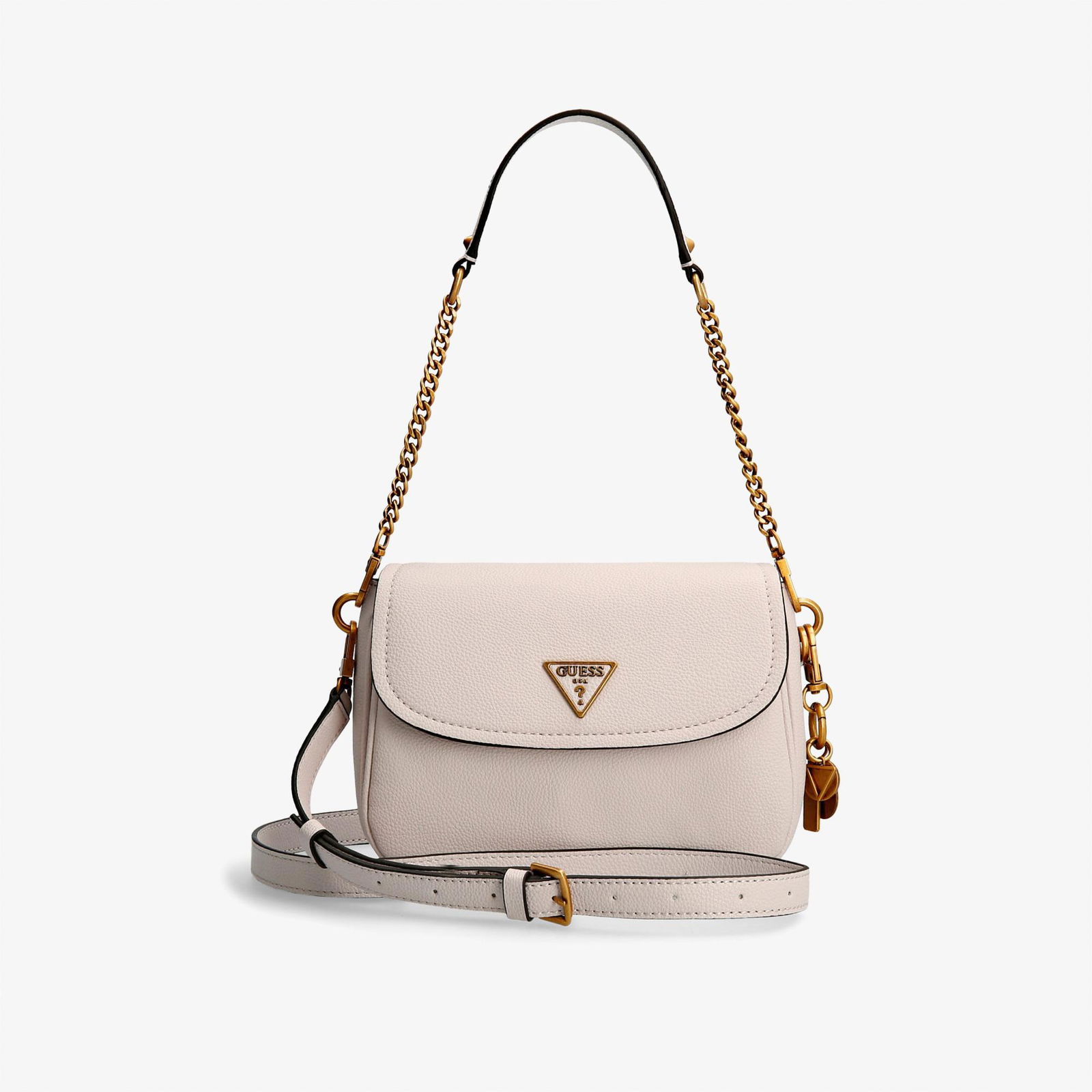 Guess Destiny Shoulder Bag Kadın Bej Omuz Çantası