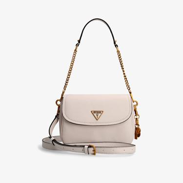  Guess Destiny Shoulder Bag Kadın Bej Omuz Çantası