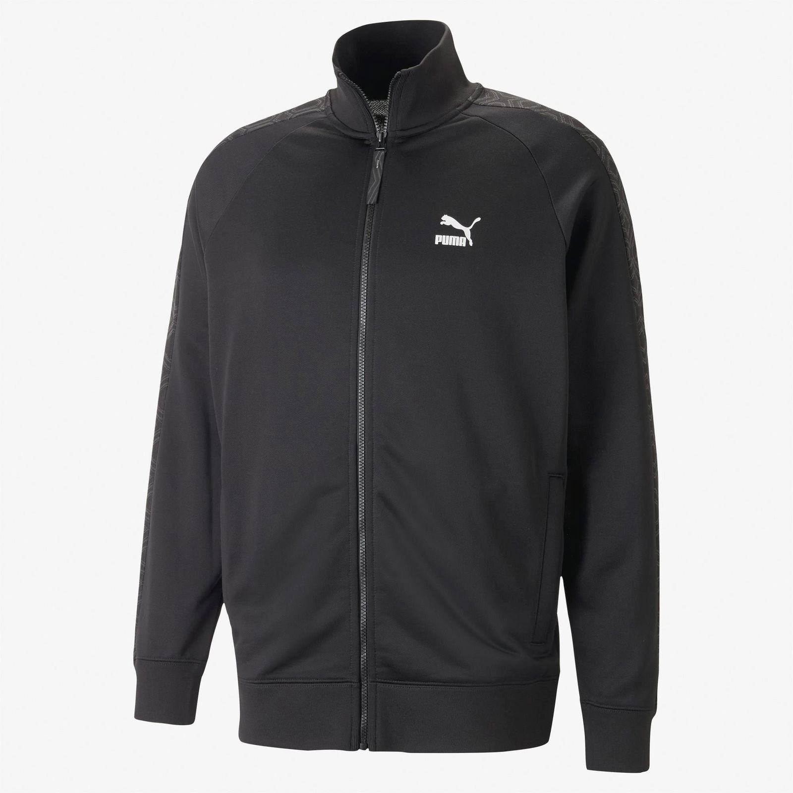 Puma T7 TREND 7ETTER Track Erkek Siyah Eşofman Üstü