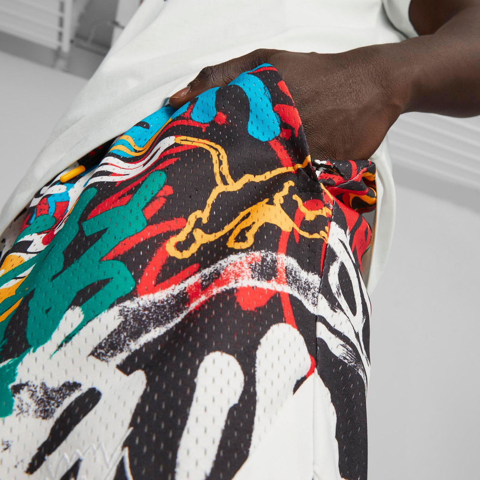Puma Graffiti Erkek Renkli Şort