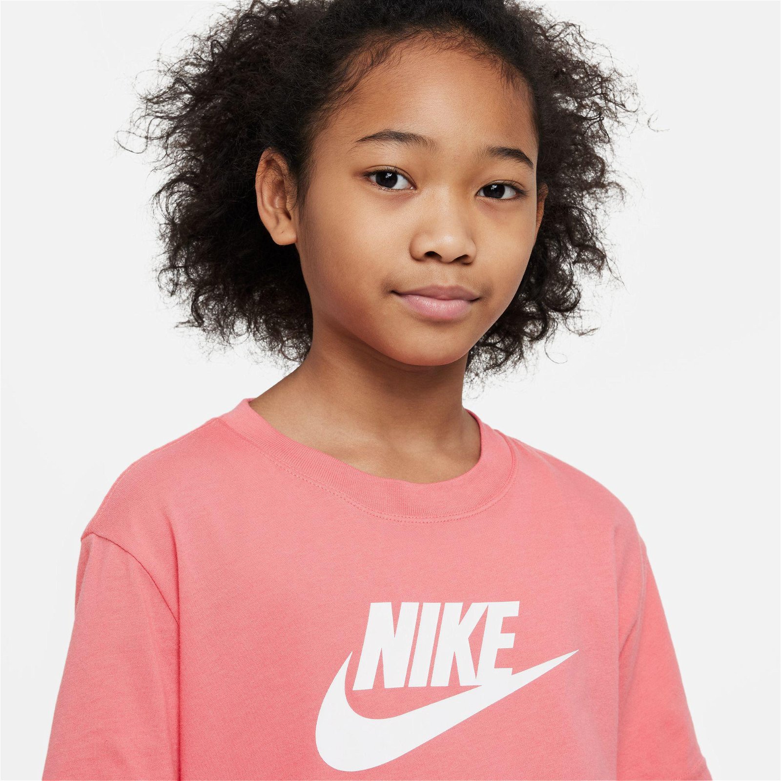 Nike Sportswear Futura Çocuk Pembe T-Shirt