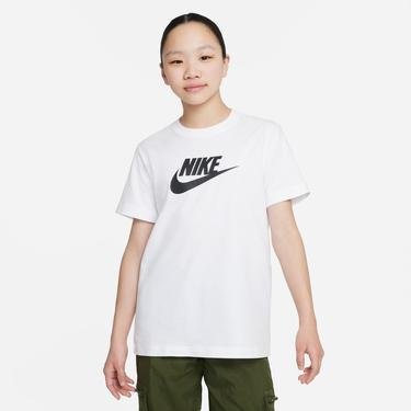  Nike Sportswear Futura Çocuk Beyaz T-Shirt