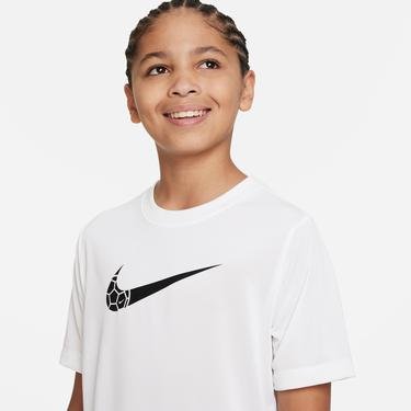  Nike Dri-Fit Futbol Çocuk Beyaz T-Shirt