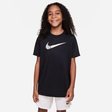  Nike Dri-Fit Futbol Çocuk Siyah T-Shirt