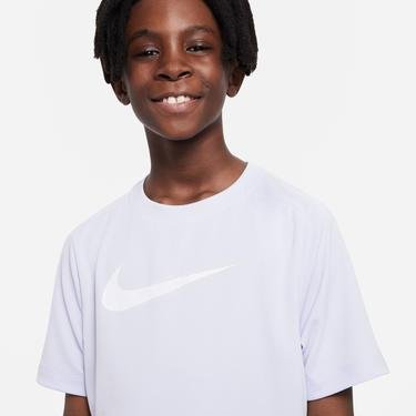  Nike Dri-Fit Multi+ Top Hbr Çocuk Mor T-Shirt