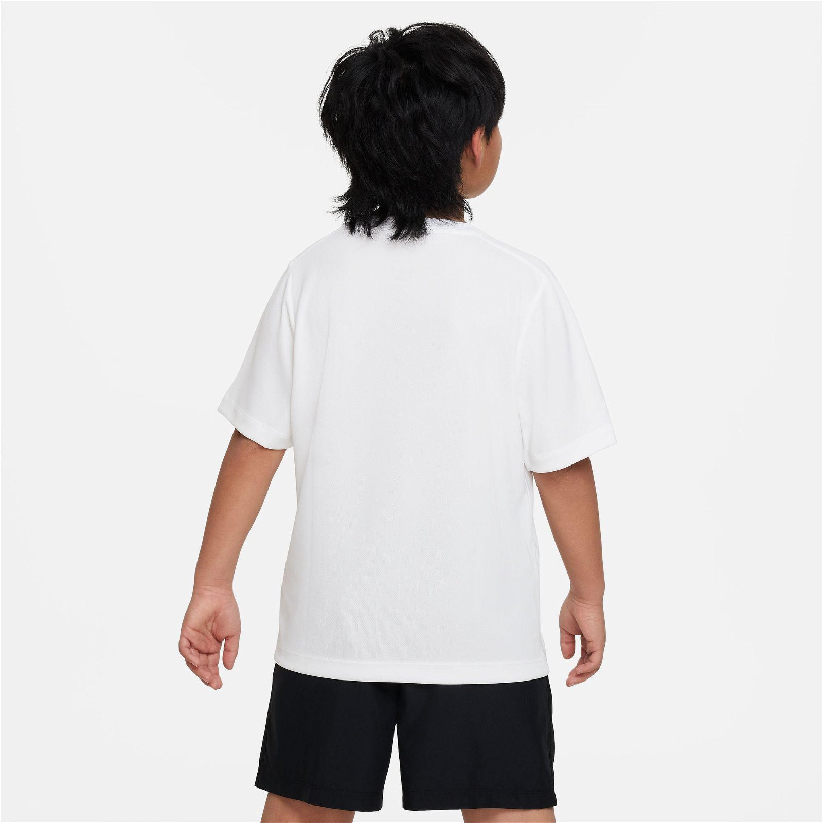 Nike Dri-Fit Multi+ Top Hbr Çocuk Beyaz T-Shirt