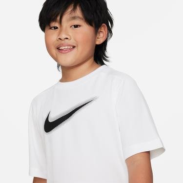  Nike Dri-Fit Multi+ Top Hbr Çocuk Beyaz T-Shirt