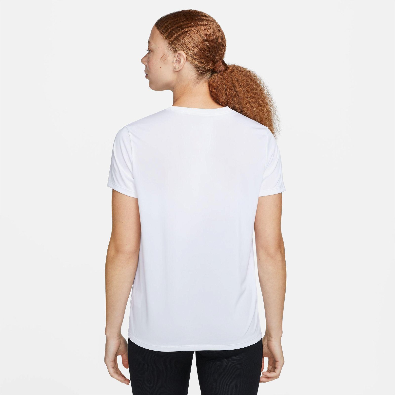 Nike Dri-Fit Kadın Beyaz T-Shirt