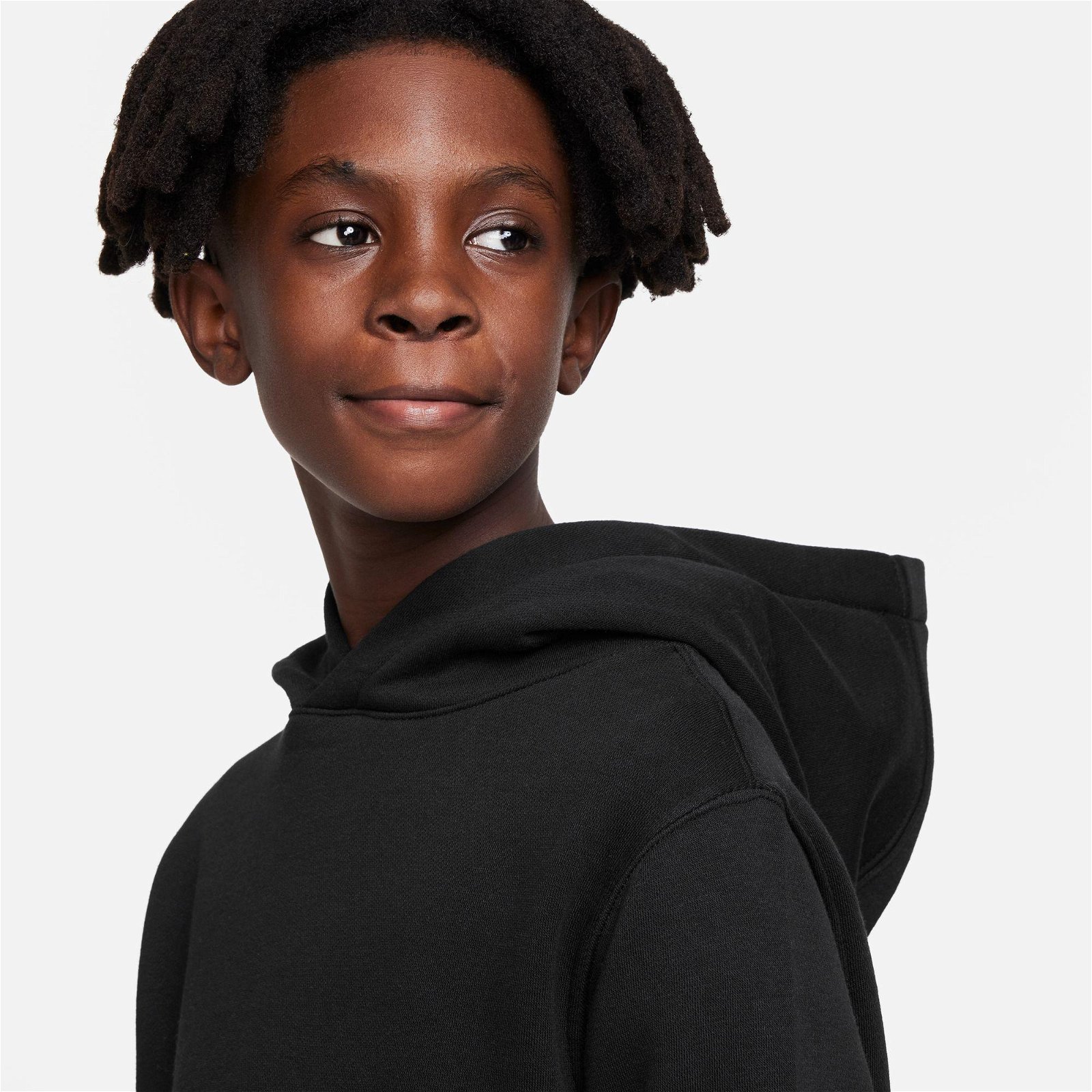 Nike Sportswear Hoodie Hbr Core Çocuk Siyah Sweatshirt