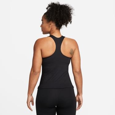  Nike Dri-Fit Swoosh Tank Kadın Siyah Kolsuz T-Shirt