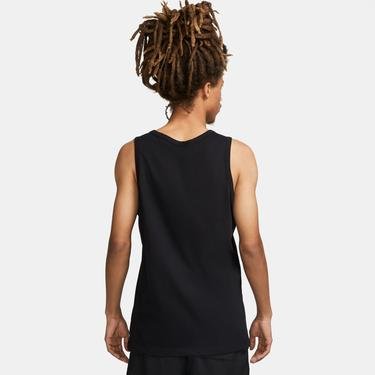  Nike Sportswear Tank Icon Swoosh Erkek Siyah Kolsuz T-Shirt
