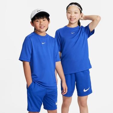  Nike Dri-Fit Multi Top Çocuk Mavi T-Shirt