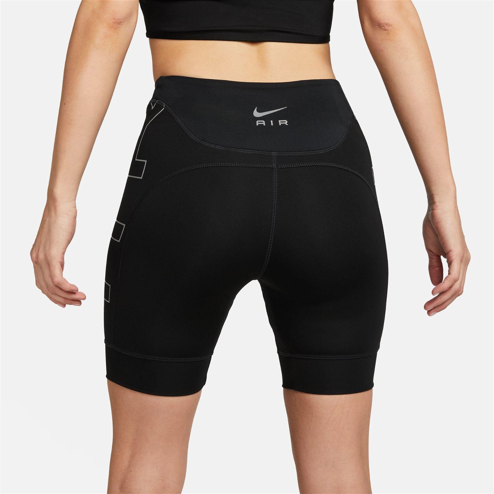 Nike Dri-Fit Air 7inç Bike Short Kadın Siyah Tayt