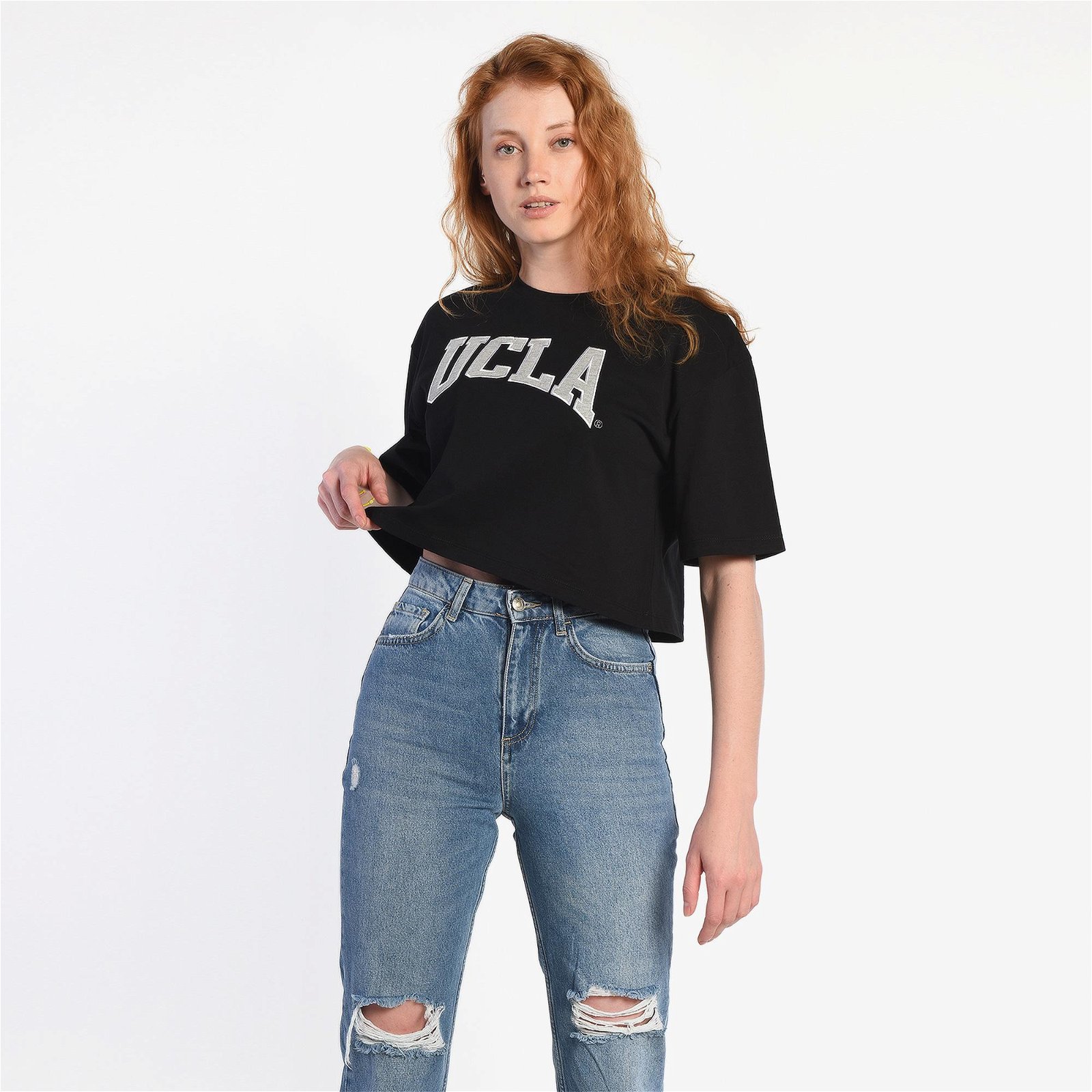 Ucla Helena Kadın Siyah T-Shirt