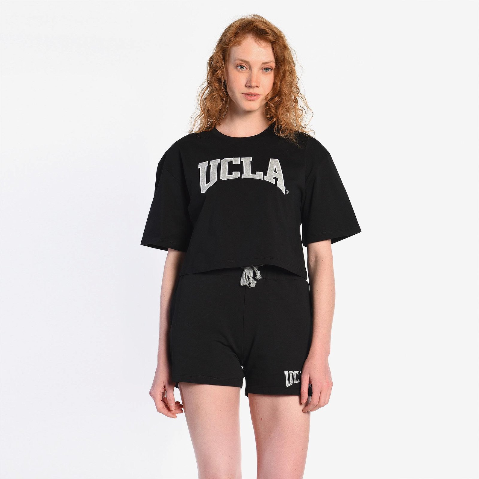 Ucla Helena Kadın Siyah T-Shirt
