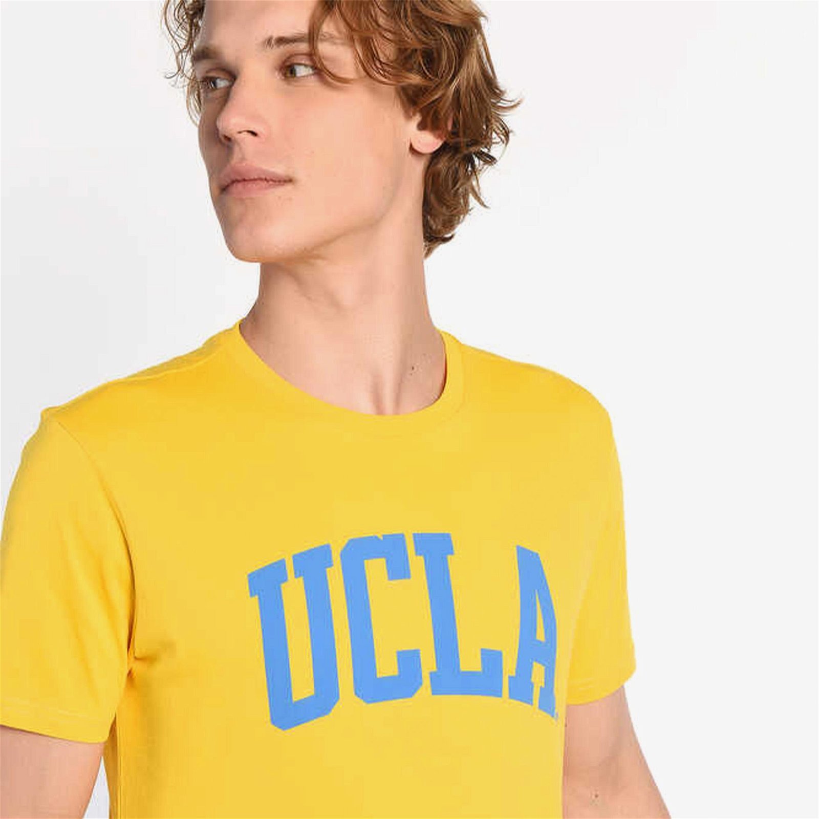 Ucla Culver Erkek Sarı T-Shirt