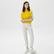 Lacoste Kadın Loose Fit Renk Bloklu Sarı Polo