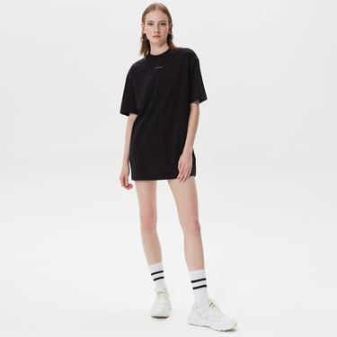  Calvin Klein Relaxed Fit Kadın Siyah Elbise